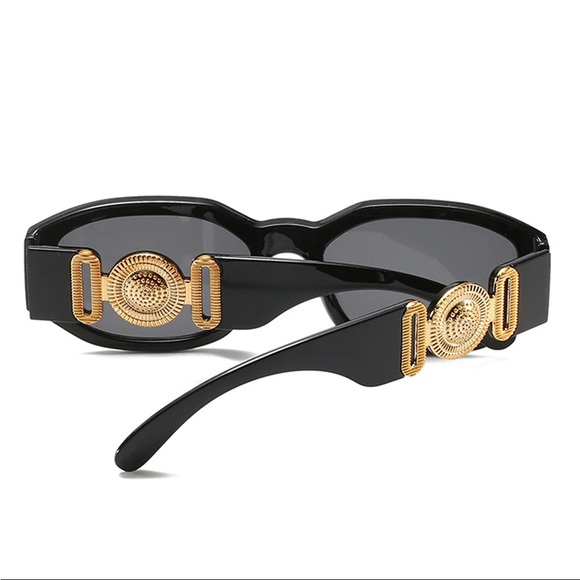 🎉Last Pair New Rectangle Frame Fashion Lux Designer Sun Glasses UV400 - Picture 7 of 16